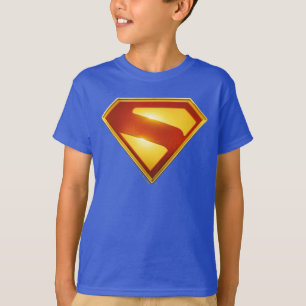 Superman Golden S Shield Brillianz T-Shirt