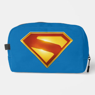 Superman Golden S Shield Brillianz Waschbeutel