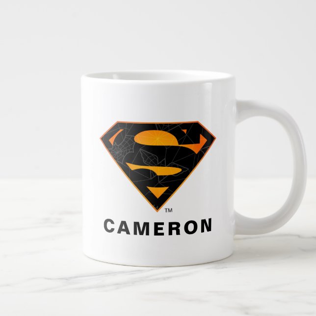 Superman | Halloween-Inspiriertes Logo Jumbo-Tasse (Rechts)