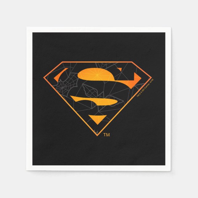 Superman | Halloween-Inspiriertes Logo Serviette (Vorderseite)