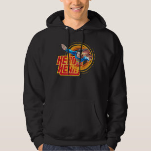 Superman Hero mit Herz Hoodie