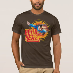 Superman Hero mit Herz T-Shirt