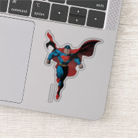 Superman Hovering - Comic Style