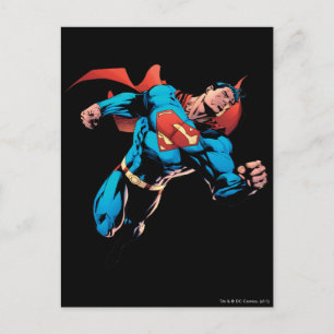 Superman im Anzug Postkarte