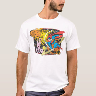 Superman im Weltraum T-Shirt