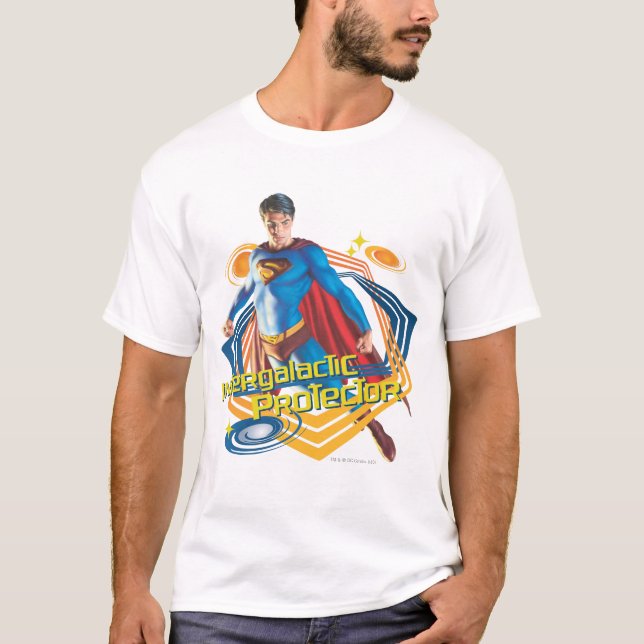 Superman Intergalactic Protector T-Shirt (Vorderseite)