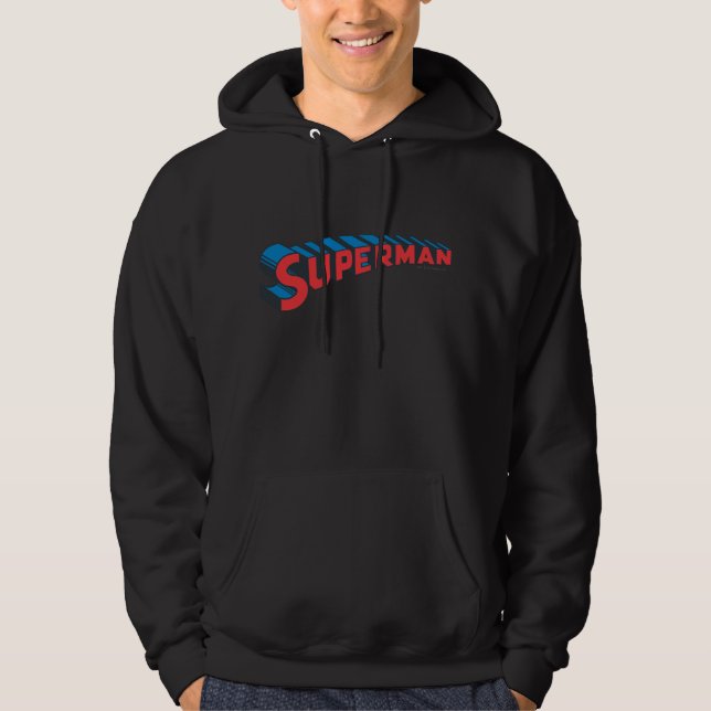 Superman | Klassisches Logo Hoodie (Vorderseite)