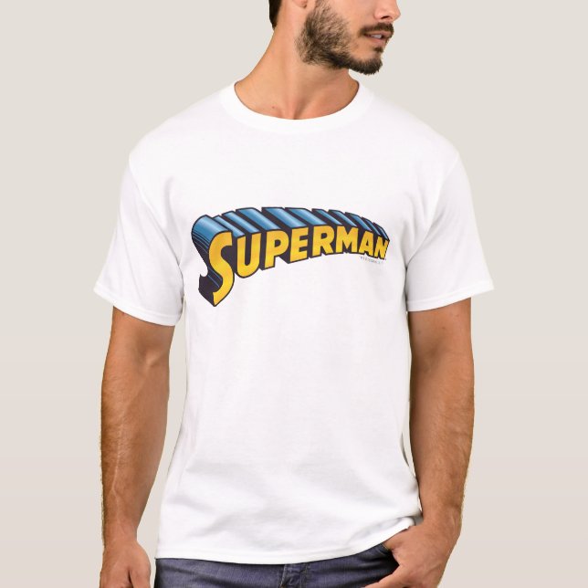Superman | Klassisches Logo T-Shirt (Vorderseite)
