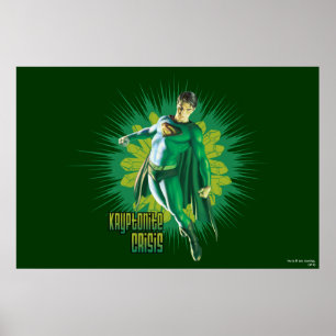 Superman Kryptonite-Krise Poster