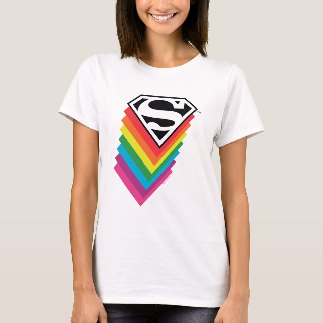 Superman Layoutsteuerzeichen T-Shirt (Vorderseite)