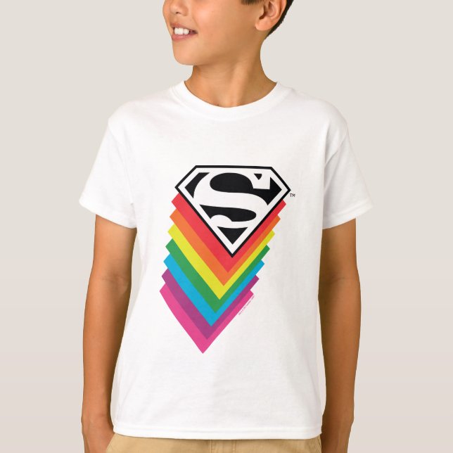 Superman Layoutsteuerzeichen T-Shirt (Vorderseite)
