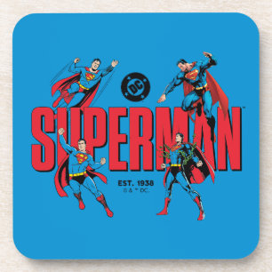 Superman Legenden Forever Grafik Getränkeuntersetzer