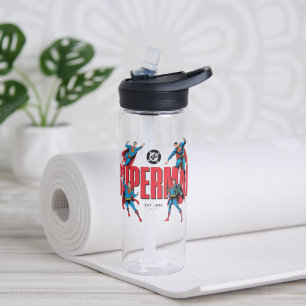 Superman Legenden für immer Grafik Trinkflasche
