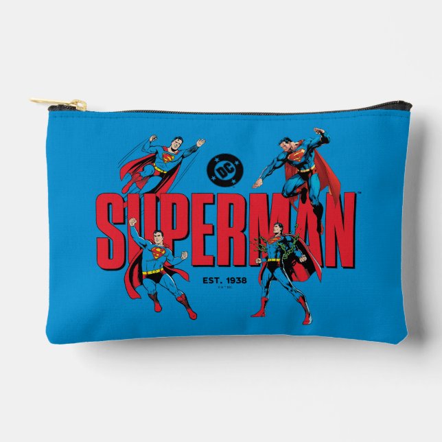 Superman Legends Forever Graphic Zubehörtasche (Vorderseite)