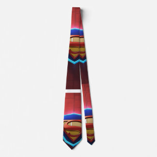 Superman Logo Tie – Bold Hero Style for Office, Gi Krawatte
