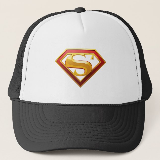 Superman-Logo Truckerkappe (Vorderseite)