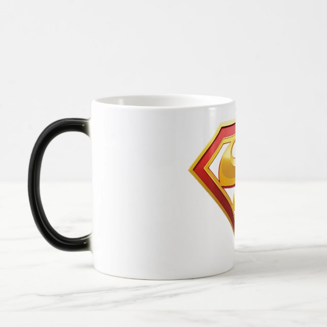 Superman-Logo Verwandlungstasse (Links)