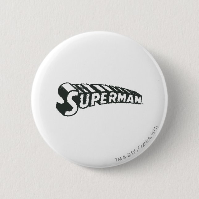 Superman | Logokombinationen Button (Vorderseite)