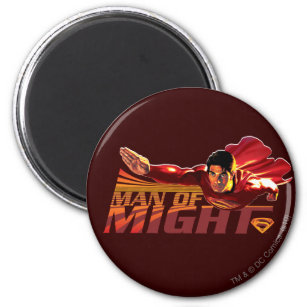 Superman Man of Might Magnet
