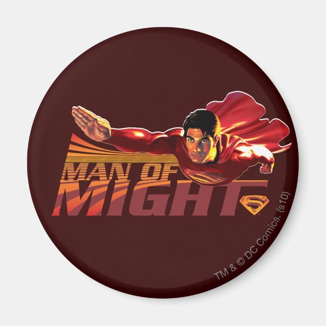 Superman Man of Might Magnet (Vorne)
