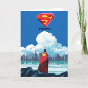 Superman Man of Steel Vatertag Karte