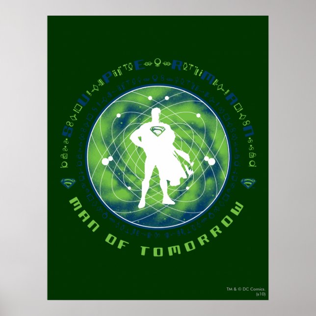 Superman Man von morgen Poster (Vorne)
