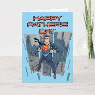 Superman Mann Vatertag Karte