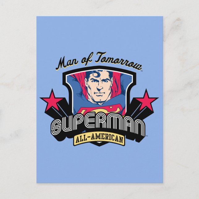 Superman - Mann von morgen Postkarte (Vorderseite)