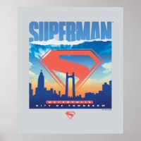 Superman Metropolis Skyline
