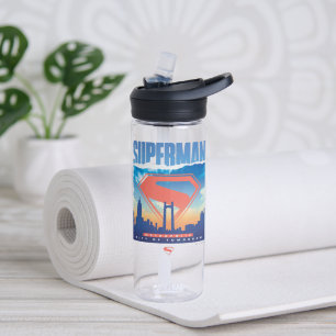 Superman Metropolis Skyline Trinkflasche