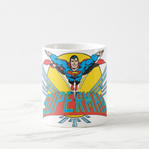 Superman mit Briefen Tasse