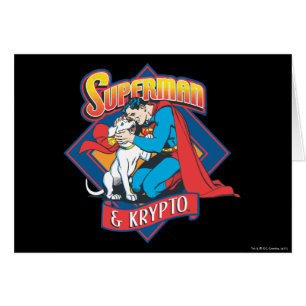 Superman mit Krypto