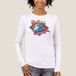 Superman mit Krypto Tri-Blend Shirt