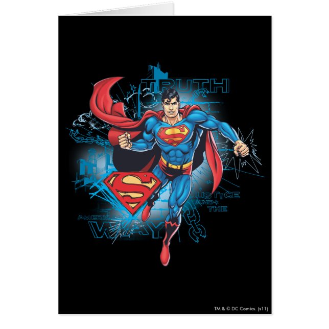 Superman mit Logo (Vorne)