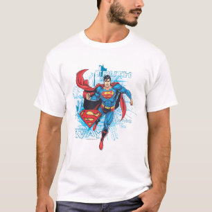 Superman mit Logo T-Shirt