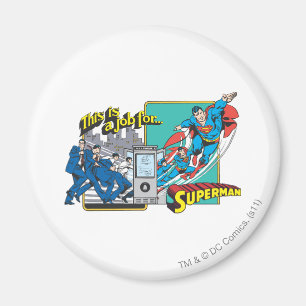 Superman Phonebooth Magnet