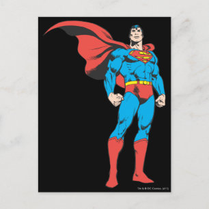 Superman Posing 3 Postkarte