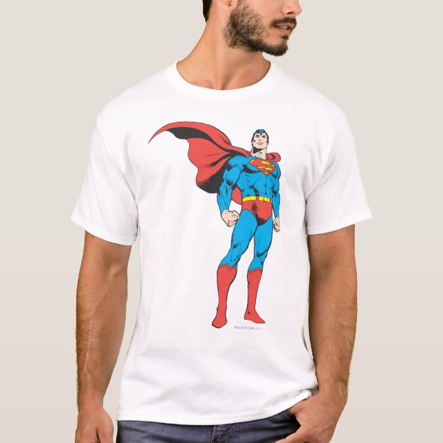 Superman Posing 3 T-Shirt (Vorderseite)