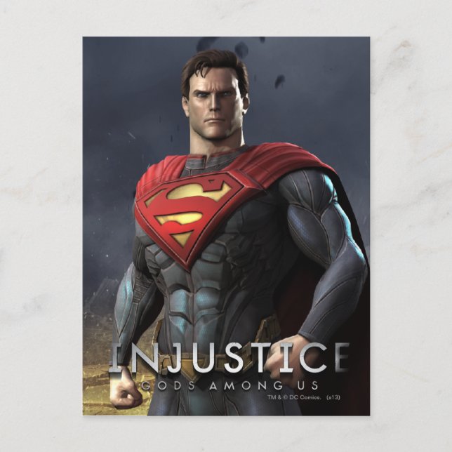 Superman Postkarte (Vorderseite)