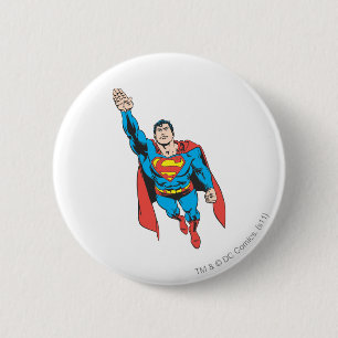 Superman-Rechtsarm erhöht Button