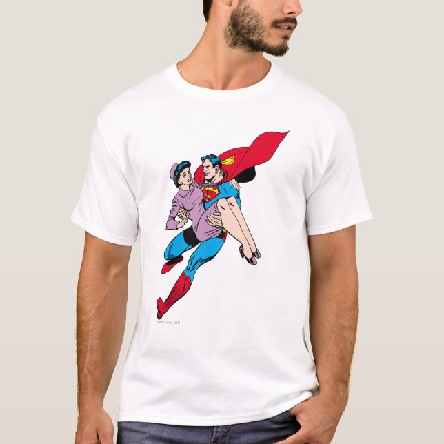 Superman rettet Louis T-Shirt (Vorderseite)