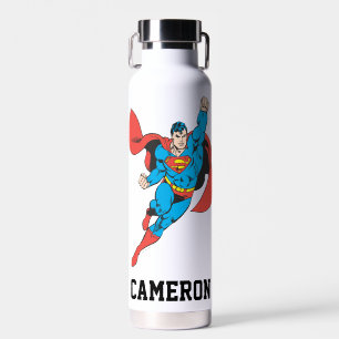 Superman Right Fist Raise   Name hinzufügen Trinkflasche
