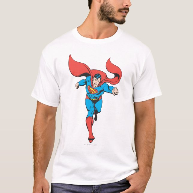 Superman Runs Forward 2 T-Shirt (Vorderseite)
