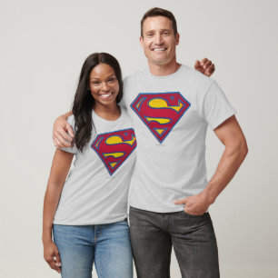 Superman S-Schild  Dot-Logo T-Shirt