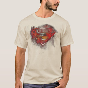 Superman S-Schild  Farblogo T-Shirt