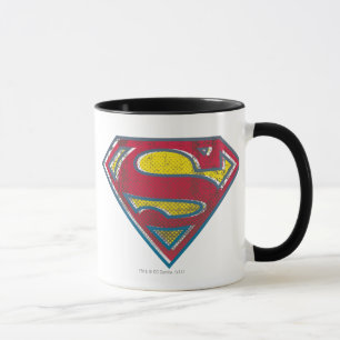 Superman S-Schild  gedrucktes Logo Tasse