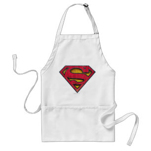 Superman S-Schild  gestörtes Logo Schürze