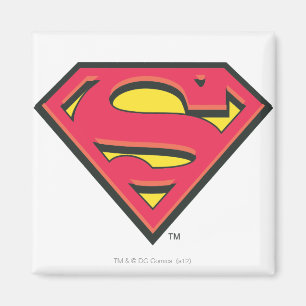 Superman S-Schild  Klassisches Logo Magnet