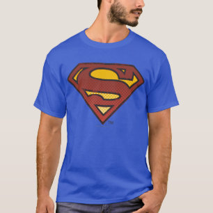Superman S-Schild  Logo für ausgeblendete Punkte T-Shirt