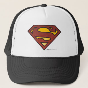 Superman S-Schild Logo für ausgeblendete Punkte Truckerkappe